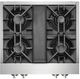 JennAir® RISE™ 30" Stainless Steel Gas Rangetop-2