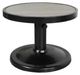 CabanaCoast® Customizable Kensington Wooden 24" Outdoor Round Pedestal Side Table-1