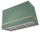 AGA Loge 36" Salcombe Blue Wall Mounted Range Hood with Brushed Brass Trim-0