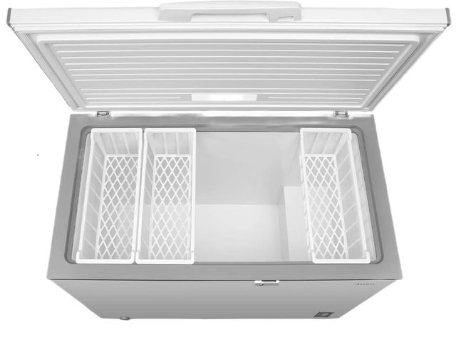 Midea® 42" 10.4 Cu. Ft. White Convertible Chest Freezer with Removable Storage Basket-1