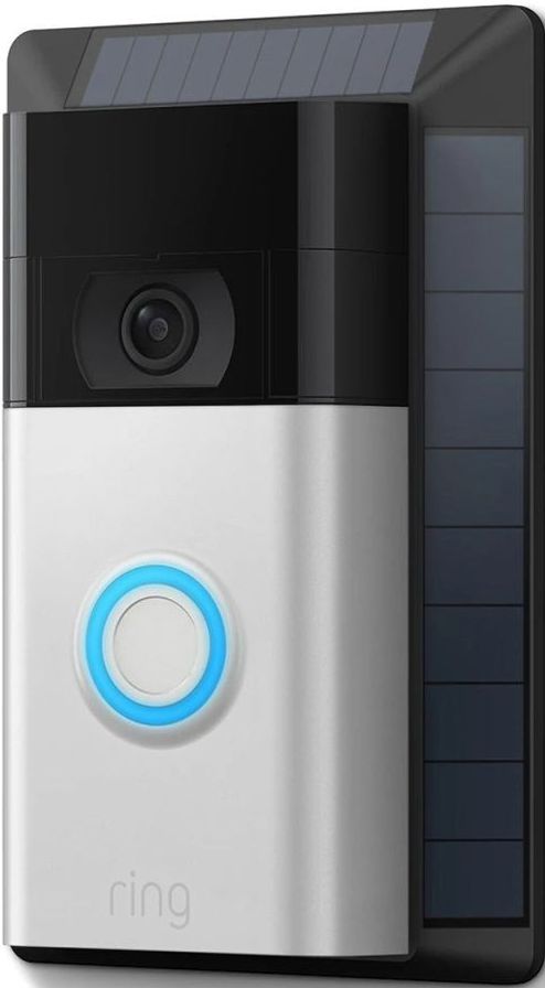 ring Black Solar Charger for Battery Doorbells (2nd Generation)-2