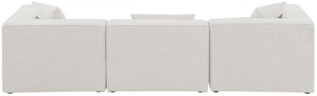 Meridian Furniture Cube 3-Piece Cream Upholstered Modular Sectional Sofa-3
