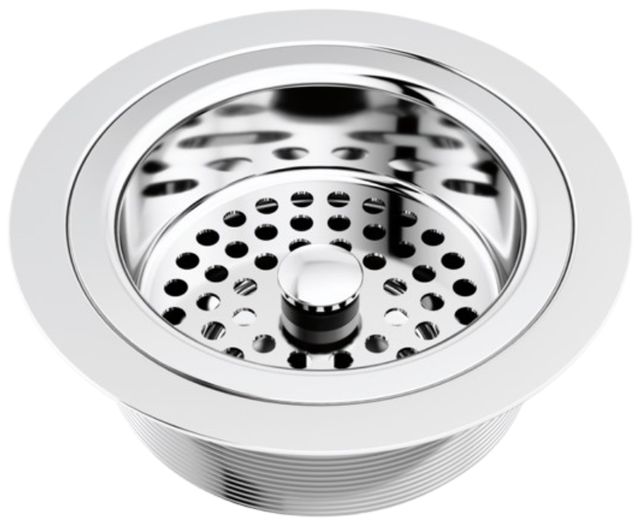 Brizo Kintsu® Polished Chrome Flange and Strainer Kitchen-0