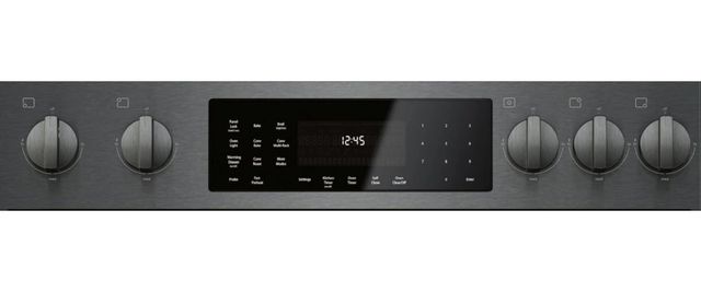 Bosch 800 Series 30" Black Stainless Steel Slide In Gas Range-2