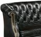 Century® Trading Company Beverly Black Settee-1