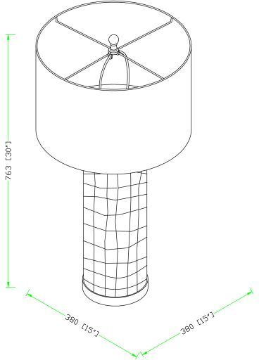 Surya Buchanan Tan Table Lamp-1