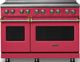 Viking® 5 Series 48" Valentine Pro Style Induction Range with Brushed Brass Trim-0