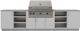 Urban Bonfire® Savannah 42 141" Chantilly Outdoor Kitchen-0