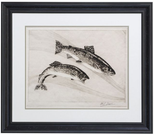 Stylecraft Trout Wall Art-0