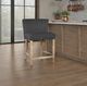 Nest Home Collections Charlie Anew Black/Gray Wash Counter Stool-1
