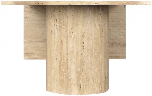 Meridian Furniture Salerno Travertine Coffee Table-3