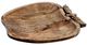 A & B Home Brown Decorative Apple Tray-0
