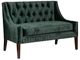 A & B Home Sadie Emerald Green Settee-0