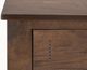 International Furniture Direct Parota III Barrel Brown Chest-4