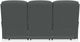 La-Z-Boy® Kipling Grey Power Reclining Sofa with Headrest-4