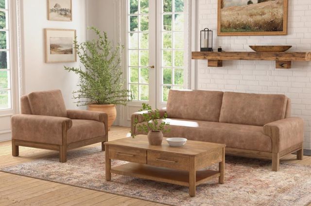 International Furniture Direct Sedona Brown Accent Chair-4