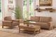 International Furniture Direct Sedona Brown Accent Chair-4
