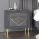 New Classic® Home Furnishings Symmetry Charcoal Nightstand-2
