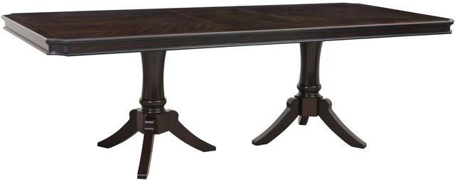 Homelegance® Marston Dark Cherry Rectangular Dining Table-0