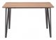 Zuo Modern Doubs Brown Counter Table with Silver Metal Base-2
