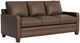 Bassett® Furniture Customizable Carolina Leather Track Arm Sofa-0