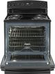 GE® 30" Black Freestanding Electric Range-1