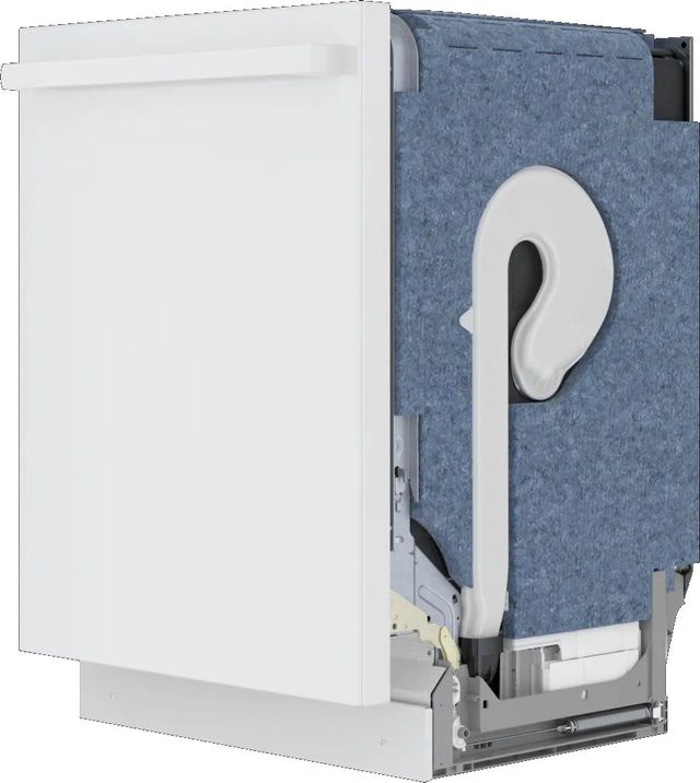 Bosch® 800 Series 24" White Top Control Built In Dishwasher-3