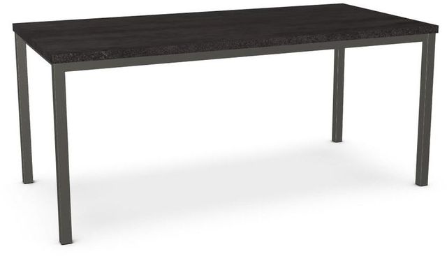 Amisco Customizable Nicholson Thermo Fused Laminate Counter Height Table wtih 1.63" Tabletop-0