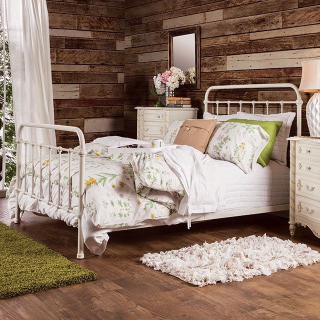 Furniture of America® Iria California King Metal Bed-0