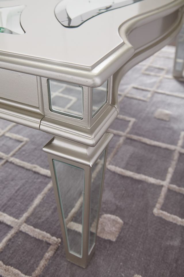 Signature Design by Ashley® Tessani Silver Rectangular Coffee Table-2