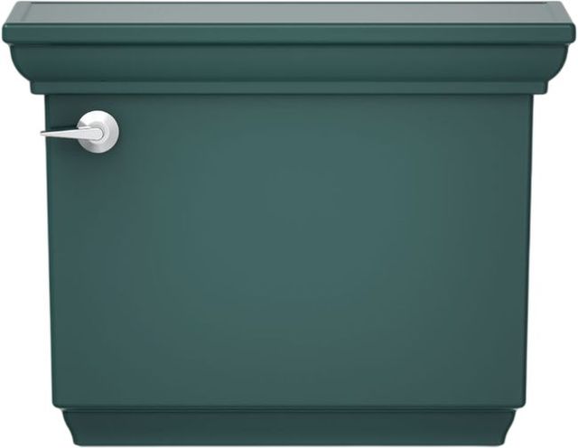 KOHLER® Memoirs® Stately Teal Toilet Tank, 1.28 Gpf-1
