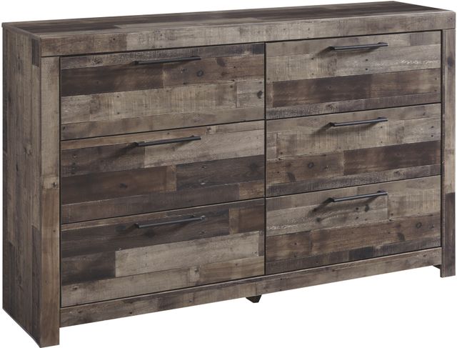 Benchcraft® Derekson Multi Gray Dresser and Mirror-1