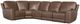 Hooker® Furniture SS Torres 5-Piece Sorrento Mocha Power Reclining Sectional-0