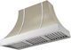 AGA Cascade 48" Fawn Wall Mounted Range Hood  with Polished Chrome Trim-0