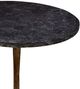Furniture Classics Noelle Black Table with Gold Base-4