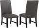 Coaster® Averill 2-Piece Dark Gray Upholstered Dining Side Chair Set-0