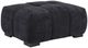 Coaster® Octavia Black Ottoman-0