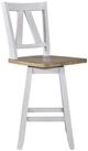 Liberty Furniture Lindsey Farm Sandstone/Weathered White Counter Height Swivel Chair-3
