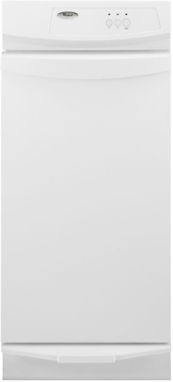 Whirlpool® 15" Convertible Trash Compactor-White