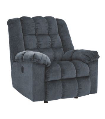 Signature Design by Ashley® Ludden Blue Power Rocker Recliner-1