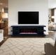 Legends Home Laurel Canyon Clove 82" Fireplace TV Console-1