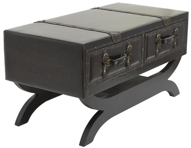 Deco Marche Dark Brown Coffee Table-0