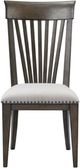 Riverside Furniture Forsyth Beige/Toasted Peppercorn Upholstered Side Chair-1
