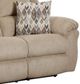 HomeStretch Newport Beige Double Manual Reclining Sofa-2