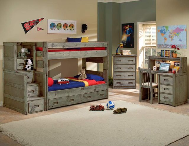 Trendwood Bunkhouse Youth Stairway Chest-4