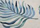 KAS Rugs Cove Blue/Ivory Leaves 5'x8' Area Rug-4