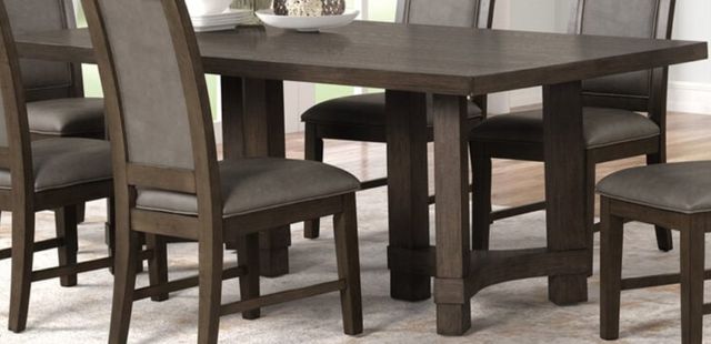 New Classic® Home Furnishings Cityscape Brown Dining Table-0