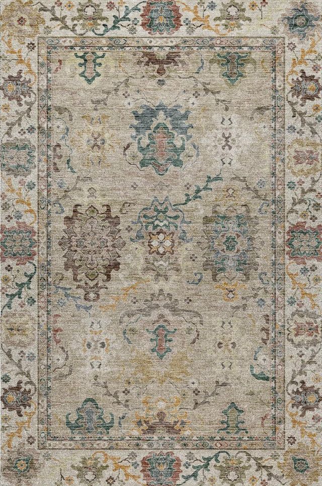 Dalyn™ Rug Company Silk Road SR5 Putty 5'x8' Area Rug-0