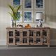 Jofran Inc. Rustic Shores Gray Wash 6-Door Low Accent Cabinet-1