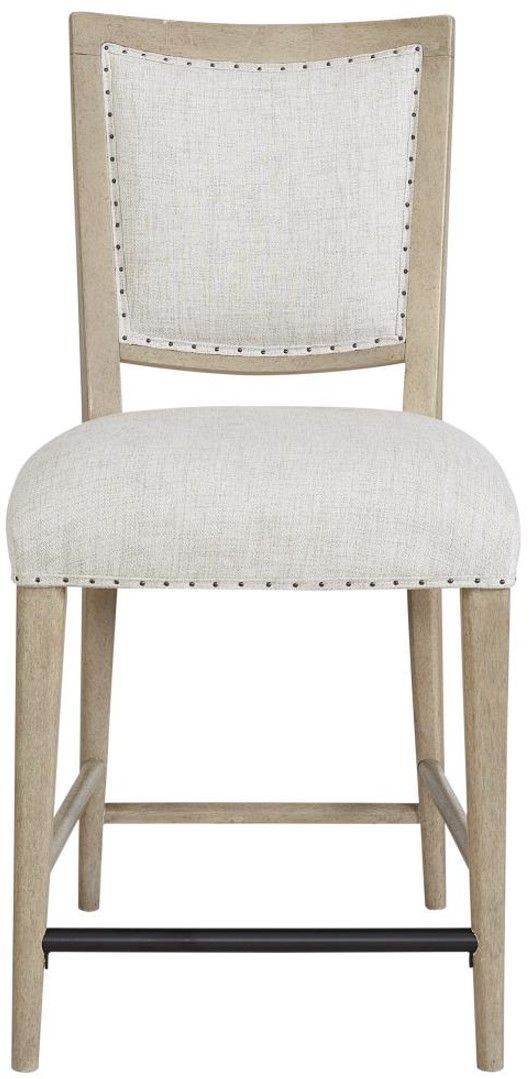 Bernards Citrus Heights Brown/Gray Counter Stool-2